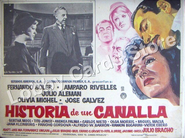 FERNANDO SOLER/HISTORIAS DE UN CANALLA